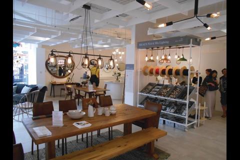 The new Heal's lighting store in London's Westbourne Grove